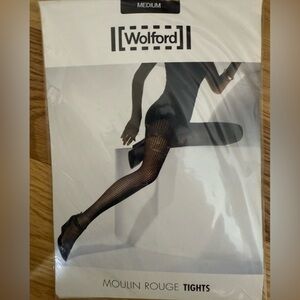 Wolford Moulin Rouge Black Tights